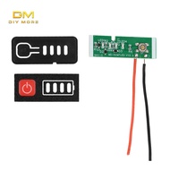 DIYMORE 5S 18V 21V Battery Capacity Indicator Module with Power Display and Battery Shell Battery Le
