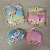 全部4件共$60 / Sanrio Little Twin Stars kiki lala 髮飾2個+ mini 公仔頭小公仔 sf到付，大埔面交/逢星期六下午油麻地中華書局交收