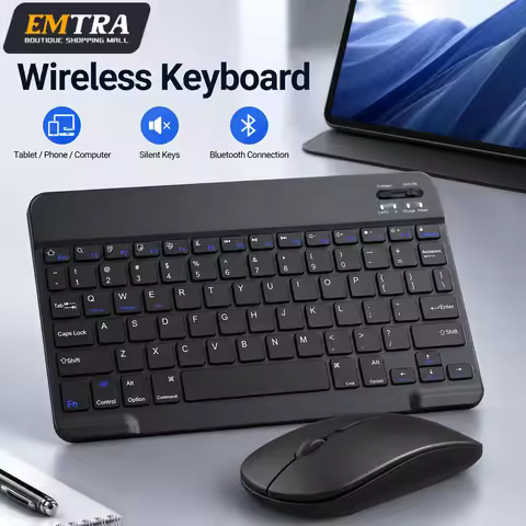 Bluetooth Wireless Keyboard For Android IOS Windows Multilingual Tablet Keyboard Tablet Accessories 