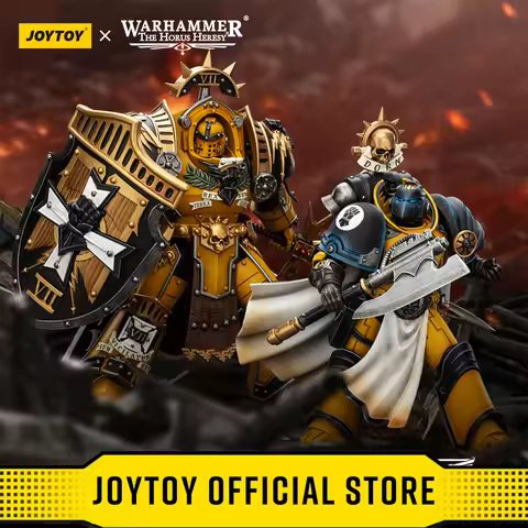 JOYTOY Warhammer 40k 1/18 Action Figures Imperial Fists Legion Praetor in Tartaros Terminator Armour
