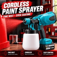 998VF Cordless Electric Handheld Spray Gun High Power Paint Sprayer