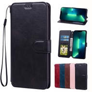 Vintage Wallet Case for Samsung Galaxy A02 A32 A51 A71 A42 A31 A21s 5G Leather Flip Cover Card Slots Shockproof Phone Casing