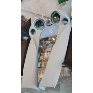 Mitsubishi Lancer 2008 YRS 3 Way Air Pillar Tweeter + 3.5" MID Speaker Holder