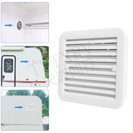 RV Modified Accessories Fan Side Exhaust Fan White Side Cooling Vent Side Vent Exhaust Fan 12V High 