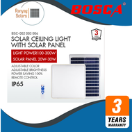 BOSCA 100W 200W 300W (3 Colors) Solar Ceiling Light Indoor Balcony Stair Solar Garden Bedroom Color 