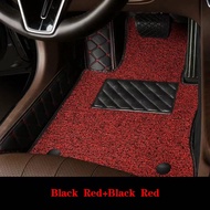 Customized Style Luxury Double Layer Driver Car Floor Mat For BMW i4 i5 i7 ix3 ix 2022 2023 2024 202
