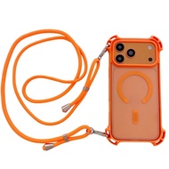 Luxury Drone Armor Magnetic Transparent Phone Case for IPhone 17 13 12 11 16 15 14 Pro Max Plus with