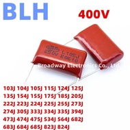 10PCS 400V 335J 3.3UF 394J 390NF 0.39UF 473J 47NF 0.047UF 474J 470NF 0.47UF 475J 4.7UF CBB Capacitor