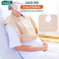 Adult Bib Waterproof adult bib for elderly Apron for elderly short adult bib washable Bib Portable