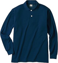 [Oguraya] Minimalist 9011 DRY Long Sleeve Polo, No Pockets, Navy EL 9011-01-EL 01. Navy