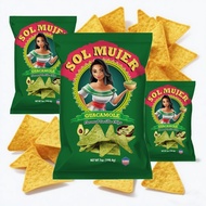 Clearance Imported Mexican Corn Flakes Original Flavor Avocado Jade Big Package Chips Puffed Food Sn