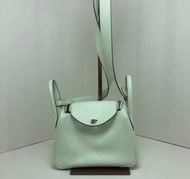 Hermes Mini Lindy stamp U 氣泡綠 vert fizz