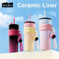 KADA Tumbler (26oz) Ceramic Liner Stainless Steel Coffee Mug Vacuum Flask Hot and Cold Tumbler