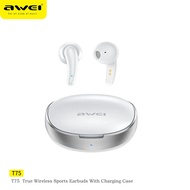 AWEI T75 TWS Bluetooth Earphone True Wireless Earbuds With Microphone HD HIFI Sound
