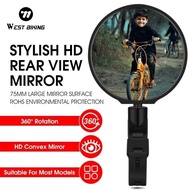 WEST BIKING 0720043 STYLISH HD REAR VIEW MIRROR WEST BIKING STYLISH BICYCLE HD REAR VIEW MIRROR MTB 