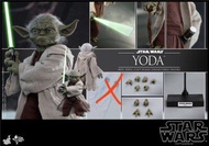 HotToys Star Wars Yoda Attack of the Clones 1/6 MMS 495 星球大戰 複製人侵略 尤達大師 hot toys