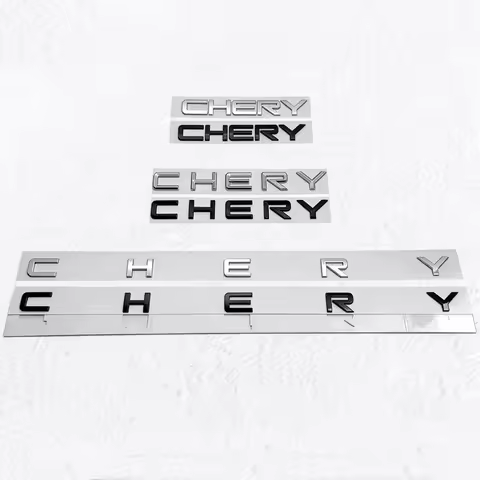 CHERY letter badge car stickers for CHERY chery sign letter alphabet original rear trunk labels car
