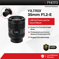 VILTROX 35mm F1.2 LAB Full-Frame Lens for Sony E-Mount