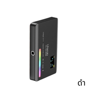 DN-VL120ไฟ LED มินิ RGB แฟลชวิดีโอ2500K-9000K การถ่ายภาพเติมแสง