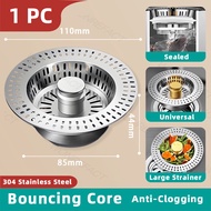 Kitchen sink strainer kitchen strainer stainless steel mesh food strainer kitchen sink pop up water