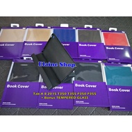 Flip Case /Book Cover Samsung Galaxy Tab A 2015 8.0 Inch T350 T355 P350 P355 BONUS TEMPERED GLASS T3