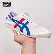 Onitsuka Tiger Tigers Slip On Super Soft Canvas Men's Shoes Women's Shoes Casual Sports Shoes White Tiger Shoes Neutral Shoes