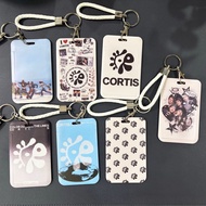Kpop Idol CORTIS Cartoon 3 Inch Card Holder Student ID Case Transit Card Protector