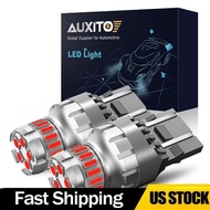 2/4X 7440/7441/7443/7444 Red LED Tail Light Brake Stop Light Bulb Ultra Bright T