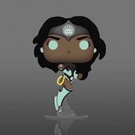 DC PENGDA Mall FUNKO POP 423 Wonder Woman 80th Anniversary White Light Army Luminous Version