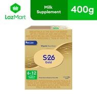 S-26 GOLD Milk Supplement for 6 to 12 Months, Box 400g
