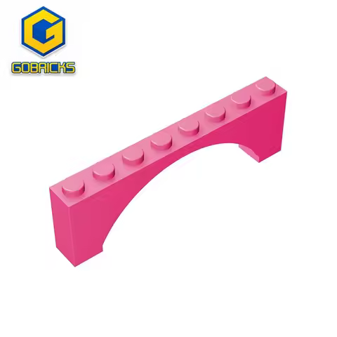 Gobricks GDS-677 Brick Arch 1x8x2 Raised compatible with lego 16577 3308 children's DIY Educational