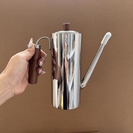 Boshang Home Japanese Walnut Wood Oil Bottle 304 Stainless Steel Food Grade Thickened with Filter Ne