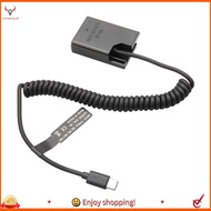 【pwlydc1g】EL14 Dummy Coupler Battery Type-C Spring Cable for D3100 D3500 D5100 D5200 D5300 D5600 P70
