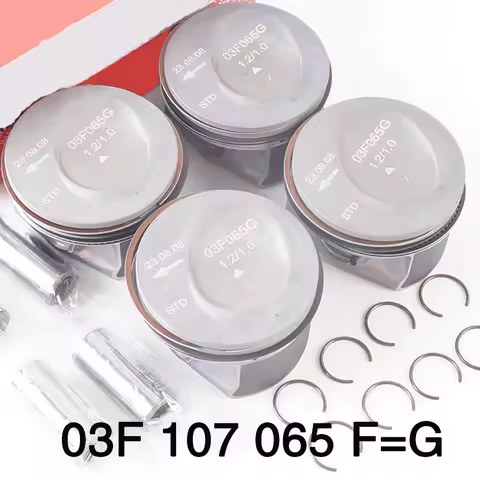 OE 03F107065G CBZB 1.2T Piston assembly Piston ring For A1 A3/S3 golf Plus Caddy Ibiza/ST Beatles Je