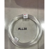 STOCK CLEARANCE !!! FISHING LEADER LINE ZENITH HARD LEADER 30 METER 40 & 50 LBS