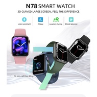 Iwo N78 Smart Watch Men 1.75'S 7 Series GPS Siri Heart Rate Monitor Fitness Bracelet For Women PK W27 Pro