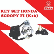 Federal Federal | Scoopy FI Ignition Key Set | Federal brand Scoopy Fi contact assembly