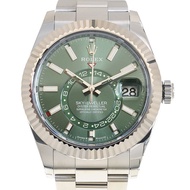 （現貨）全新26年全新 ROLEX 336934 勞力士 SKY-DWELLER 336934-0001 天行者 縱航者型 薄荷綠色