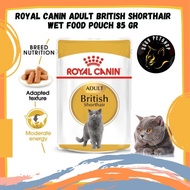 Royal Canin BRITISH SHORTHAIR Makanan Basah Kucing Pouch 85 gr