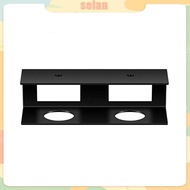SELAN Under Desk Holder Laptop Storage Shelf Stand for Desk Organization Durable