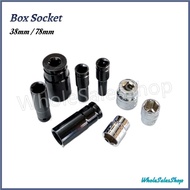 (CRV)1/2" 8-32mm x 78MM/38MM Length Extra Long Deep Impact Socket Metric Air Pneumatic Box Sockets S