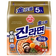 韓國不倒翁(OTTOGI)金拉麵(原味) 5入