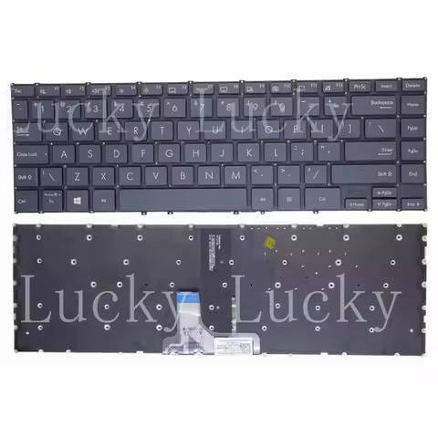 f New for ASUS UX363 UX363J UXF3000 UXF3000E P2451 US keyboard backlit blue
