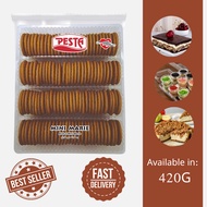 Pesta Mini Marie Biscuit 420g Marie Biskut Kecil Halal Ready Stock Kek Batik Marie Cheesekut Mini