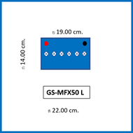 Gs Car Battery Model Mfx50L / Mf 40Ah. Ready to Use, No Need to Add Water / for Cars under 1500Cc. M
