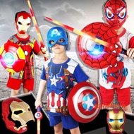 Glowing Spider-Man Shield-captain america Shield-captain america Shield Avengers Movie Superhero Squ