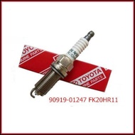 Original Toyota Iridium Spark Plug 1PC - GSR50 3.5 / Vellfire 3.5 V6 ( 90919-01247 / FK20HR11 )