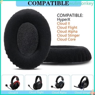 WU Soft Ear Pads Earpads for HyperX Cloud2 Headphone Thick Cushions Earphone Earpads Sleeves Earcups