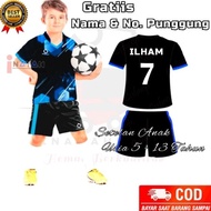 READY (FREE NAMA &amp; NOMOR)JERSEY ANAK BAJU FUTSAL ANAK BAJU BOLA ANAK