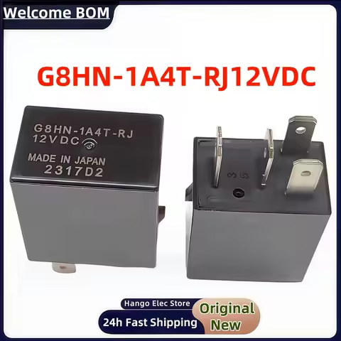 1PCS/Lot G8HN-1A4T-RJ 12VDC import automotive relay 30A scooter relay G8HN-1A4T-RJ-12VDC G8HN-1A4T-R